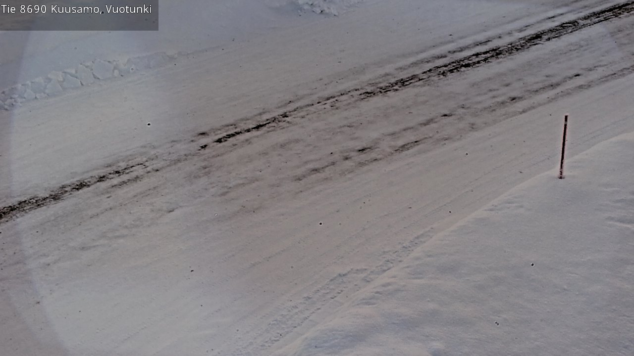 Kelikamerat Kuva Tie 8690 Kuusamo, Vuotunki, Kuusamo, Pohjois-Pohjanmaa