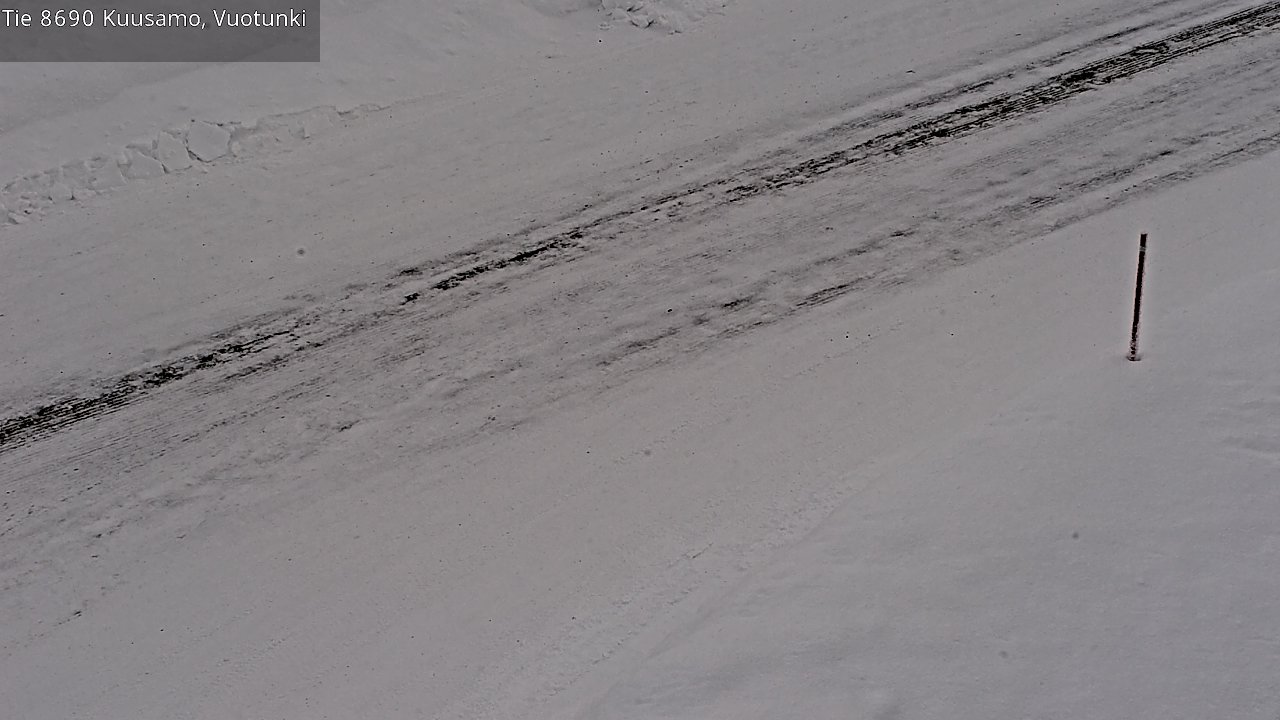 Kelikamerat Kuva Tie 8690 Kuusamo, Vuotunki, Kuusamo, Pohjois-Pohjanmaa