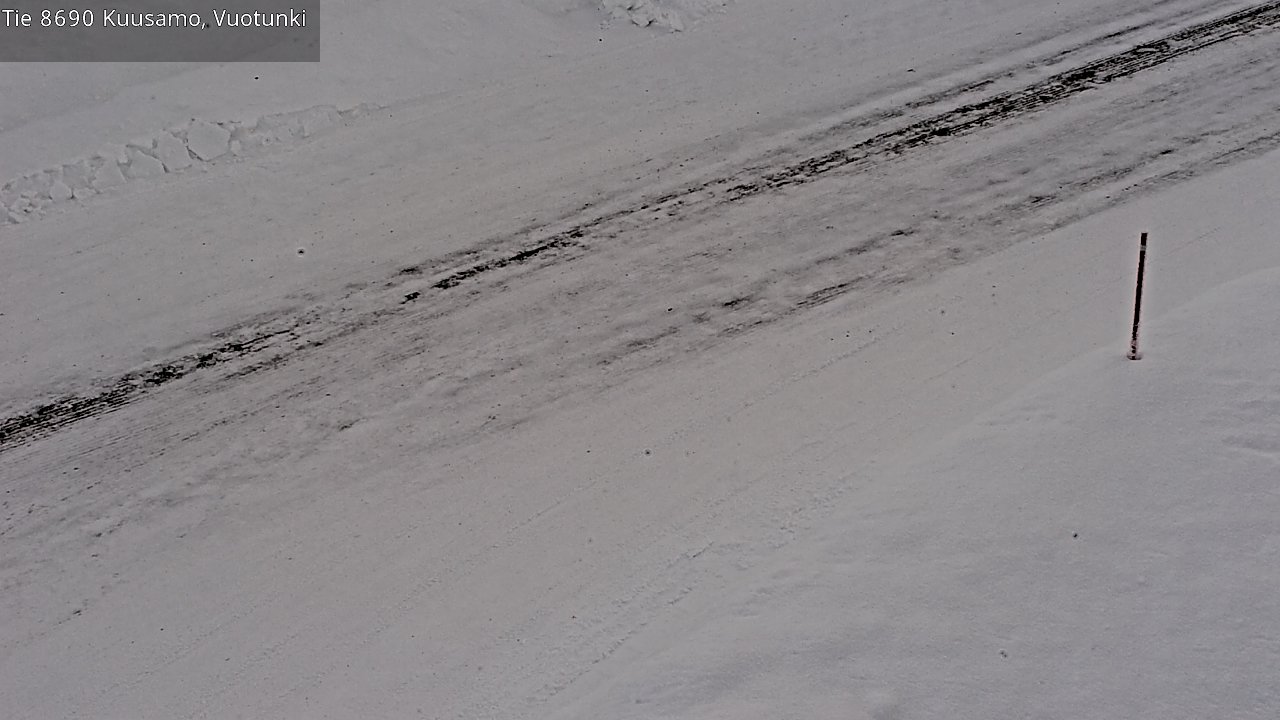 Kelikamerat Kuva Tie 8690 Kuusamo, Vuotunki, Kuusamo, Pohjois-Pohjanmaa