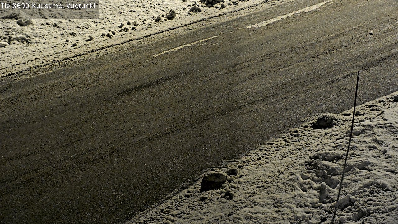 Kelikamerat Kuva Tie 8690 Kuusamo, Vuotunki, Kuusamo, Pohjois-Pohjanmaa