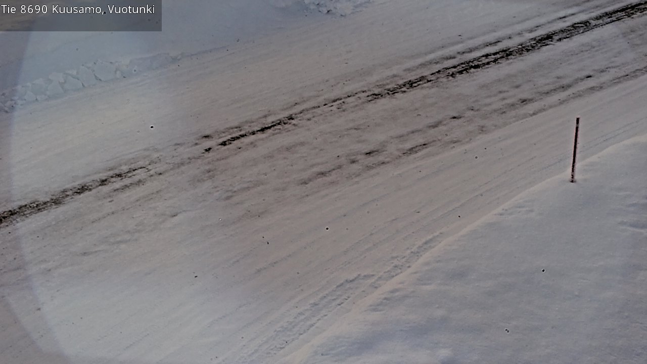 Kelikamerat Kuva Tie 8690 Kuusamo, Vuotunki, Kuusamo, Pohjois-Pohjanmaa