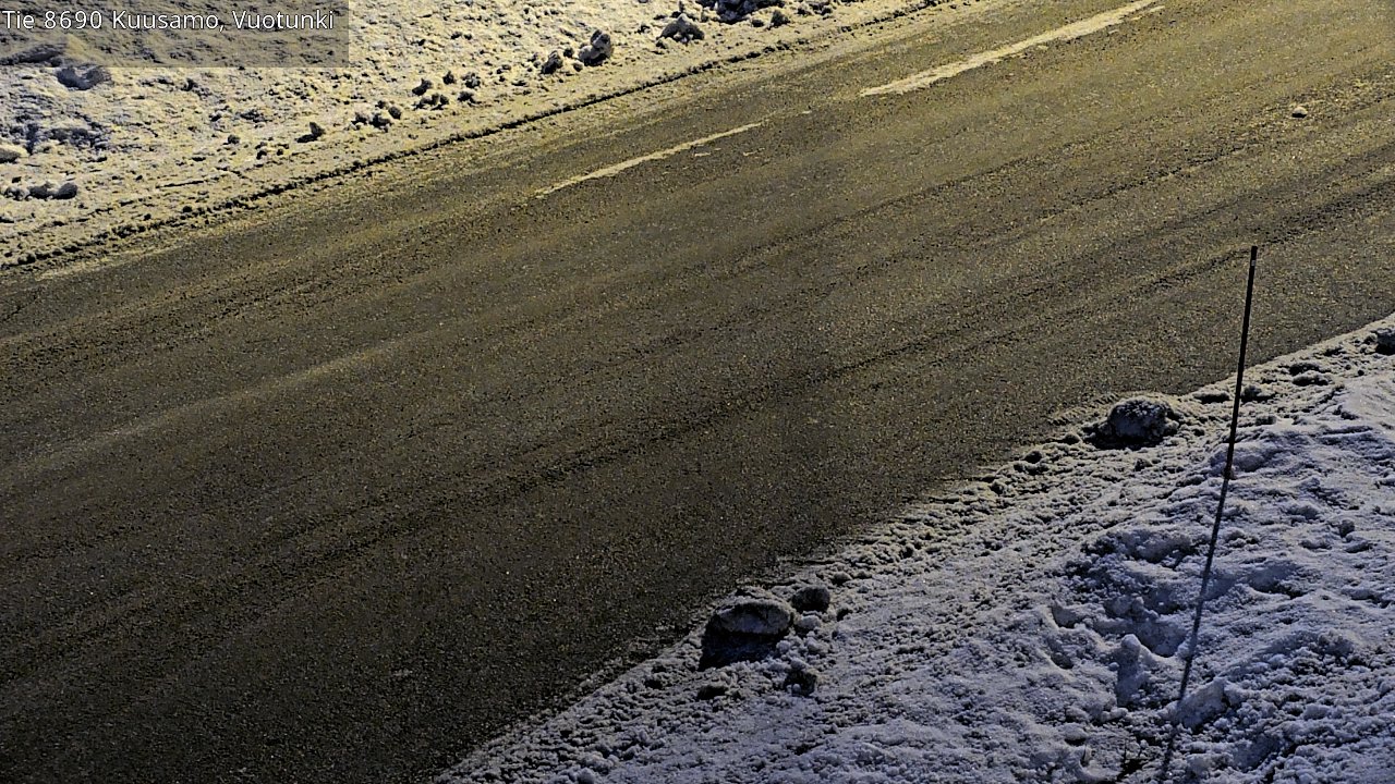 Kelikamerat Kuva Tie 8690 Kuusamo, Vuotunki, Kuusamo, Pohjois-Pohjanmaa