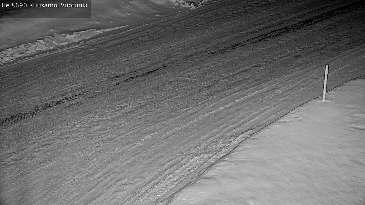 Kelikamerat Kuva Tie 8690 Kuusamo, Vuotunki, Kuusamo, Pohjois-Pohjanmaa