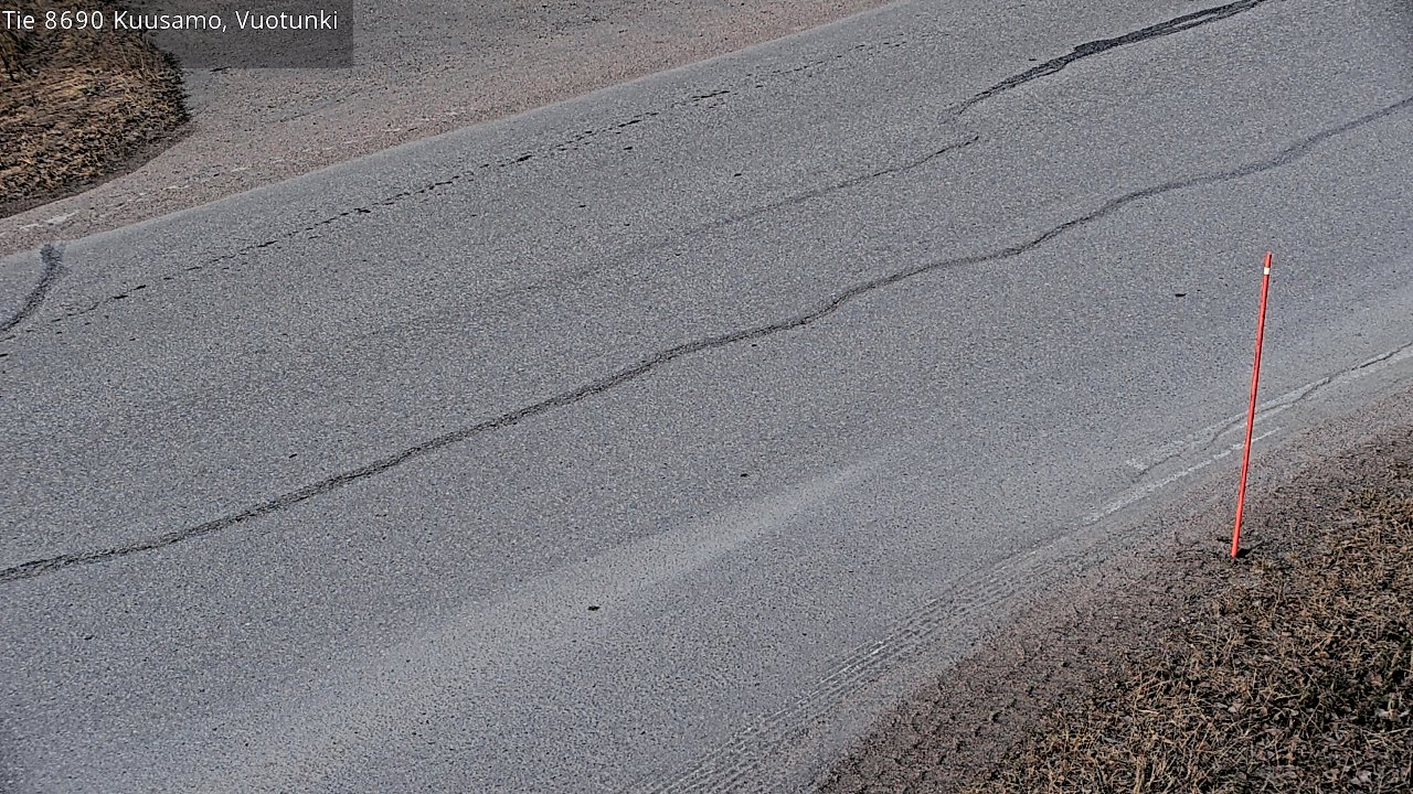 Weather Camera Image Väg 8690 Kuusamo, Vuotunki, Kuusamo, Pohjois-Pohjanmaa