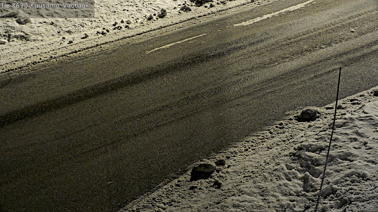 Kelikamerat Kuva Tie 8690 Kuusamo, Vuotunki, Kuusamo, Pohjois-Pohjanmaa