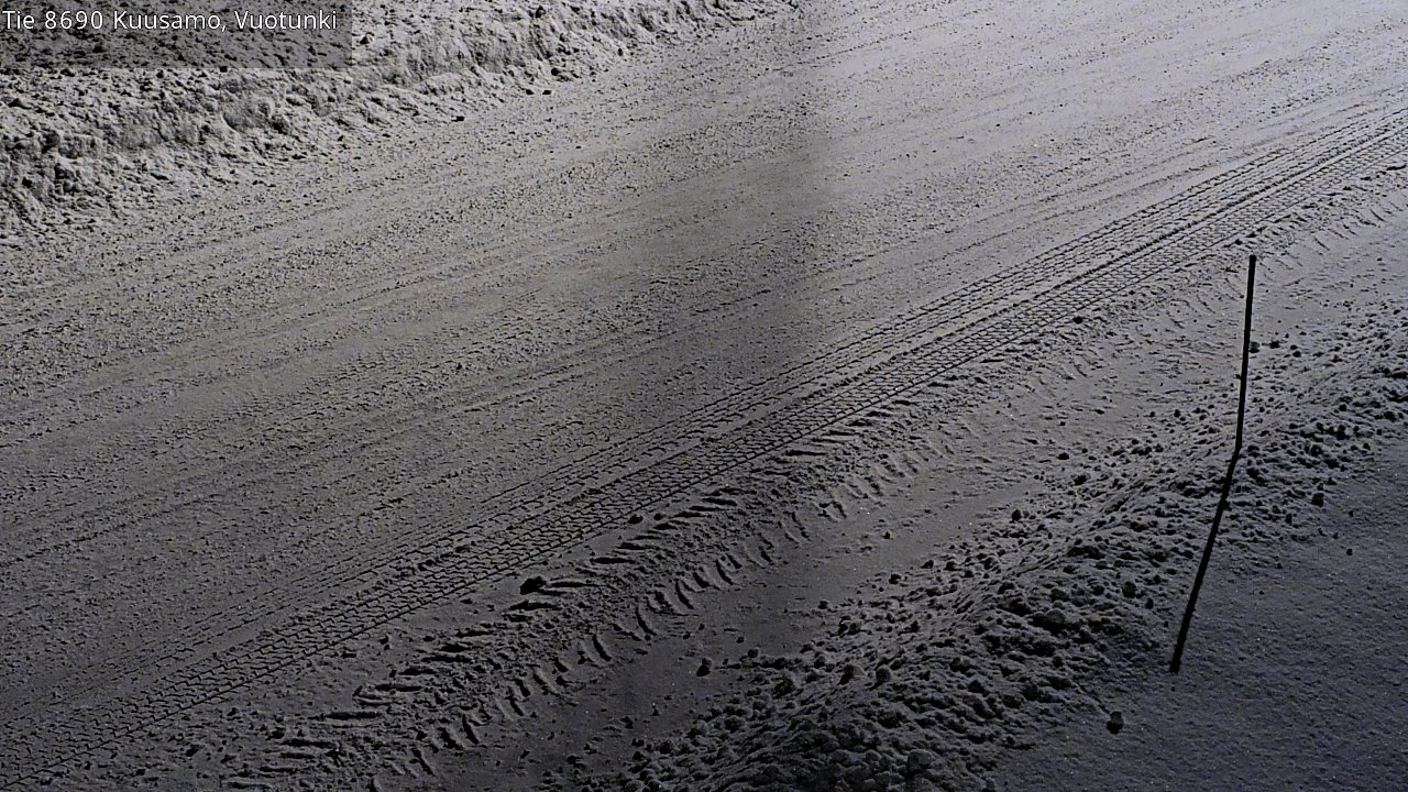 Weather Camera Image Road 8690 Kuusamo, Vuotunki, Kuusamo, Pohjois-Pohjanmaa