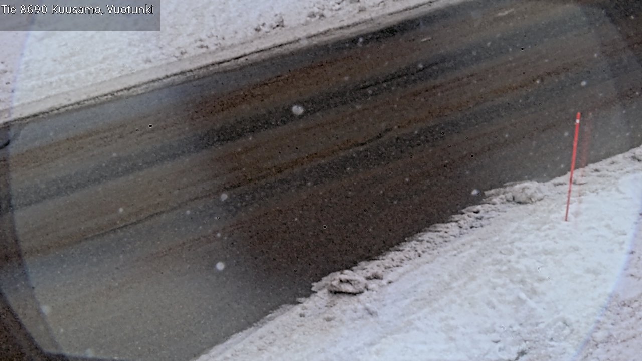 Kelikamerat Kuva Tie 8690 Kuusamo, Vuotunki, Kuusamo, Pohjois-Pohjanmaa