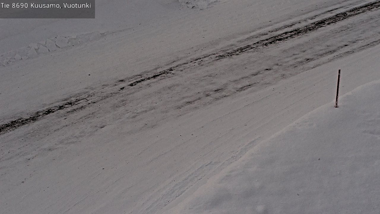 Kelikamerat Kuva Tie 8690 Kuusamo, Vuotunki, Kuusamo, Pohjois-Pohjanmaa