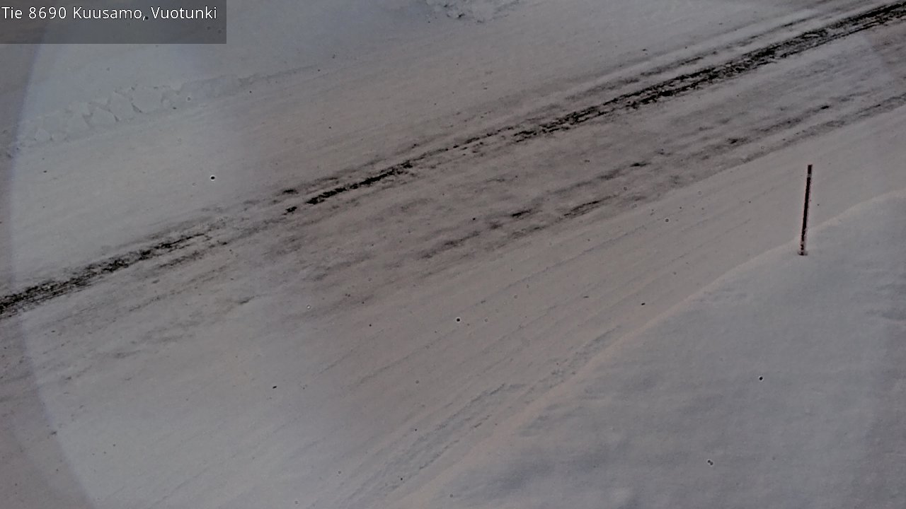 Kelikamerat Kuva Tie 8690 Kuusamo, Vuotunki, Kuusamo, Pohjois-Pohjanmaa