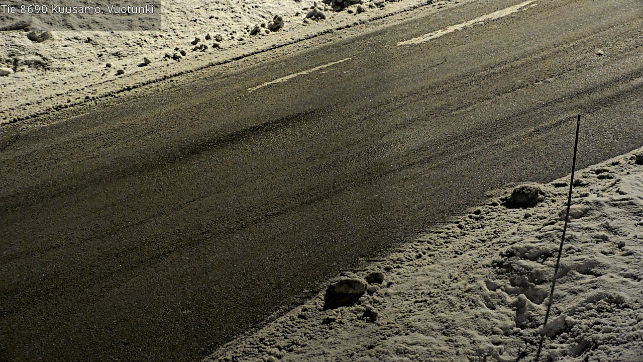 Kelikamerat Kuva Tie 8690 Kuusamo, Vuotunki, Kuusamo, Pohjois-Pohjanmaa