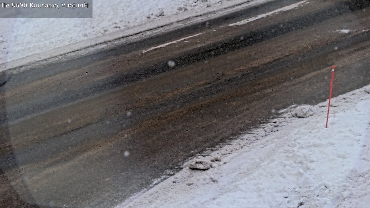 Kelikamerat Kuva Tie 8690 Kuusamo, Vuotunki, Kuusamo, Pohjois-Pohjanmaa