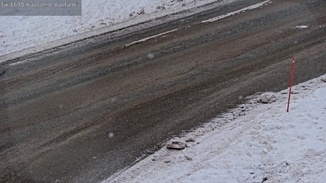 Kelikamerat Kuva Tie 8690 Kuusamo, Vuotunki, Kuusamo, Pohjois-Pohjanmaa