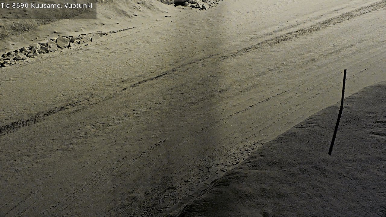 Kelikamerat Kuva Tie 8690 Kuusamo, Vuotunki, Kuusamo, Pohjois-Pohjanmaa