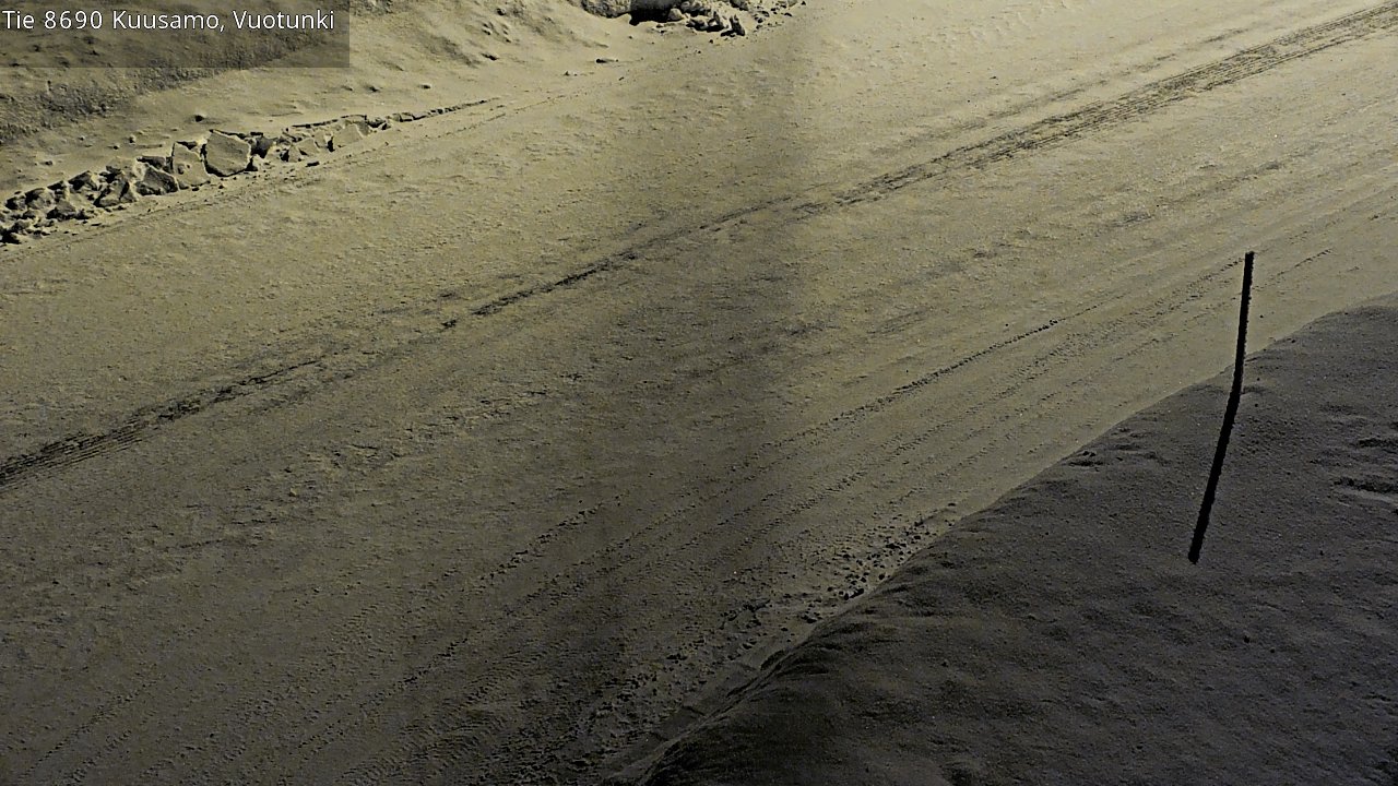 Kelikamerat Kuva Tie 8690 Kuusamo, Vuotunki, Kuusamo, Pohjois-Pohjanmaa
