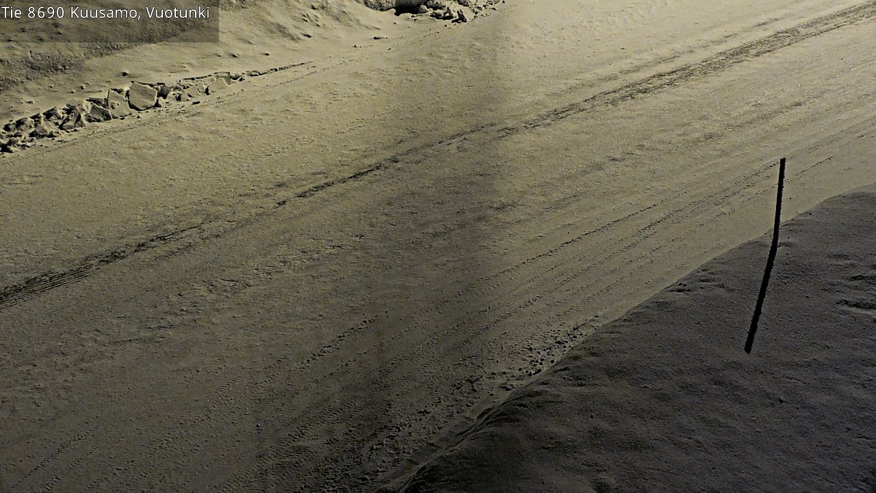 Kelikamerat Kuva Tie 8690 Kuusamo, Vuotunki, Kuusamo, Pohjois-Pohjanmaa