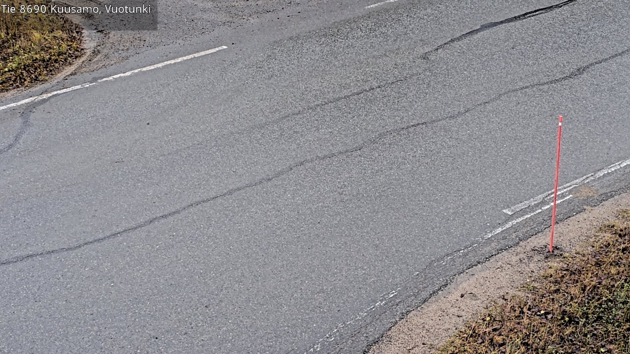 Weather Camera Image Väg 8690 Kuusamo, Vuotunki, Kuusamo, Pohjois-Pohjanmaa