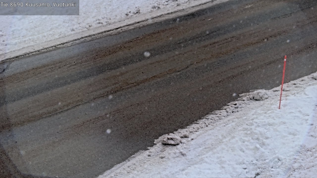 Kelikamerat Kuva Tie 8690 Kuusamo, Vuotunki, Kuusamo, Pohjois-Pohjanmaa