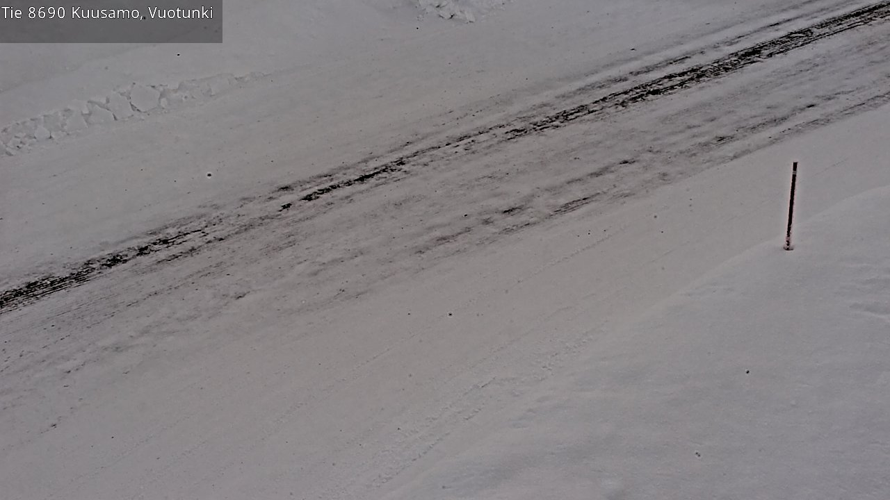 Kelikamerat Kuva Tie 8690 Kuusamo, Vuotunki, Kuusamo, Pohjois-Pohjanmaa