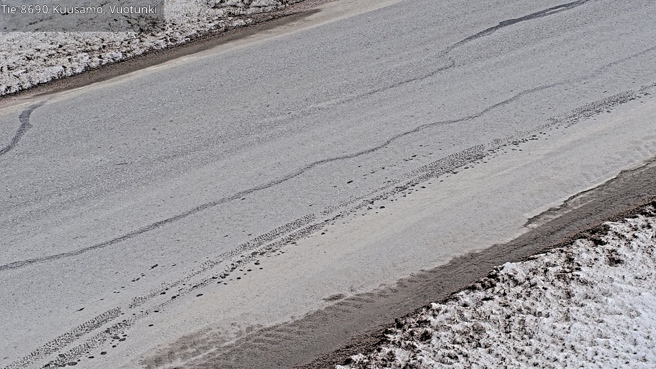Kelikamerat Kuva Tie 8690 Kuusamo, Vuotunki, Kuusamo, Pohjois-Pohjanmaa