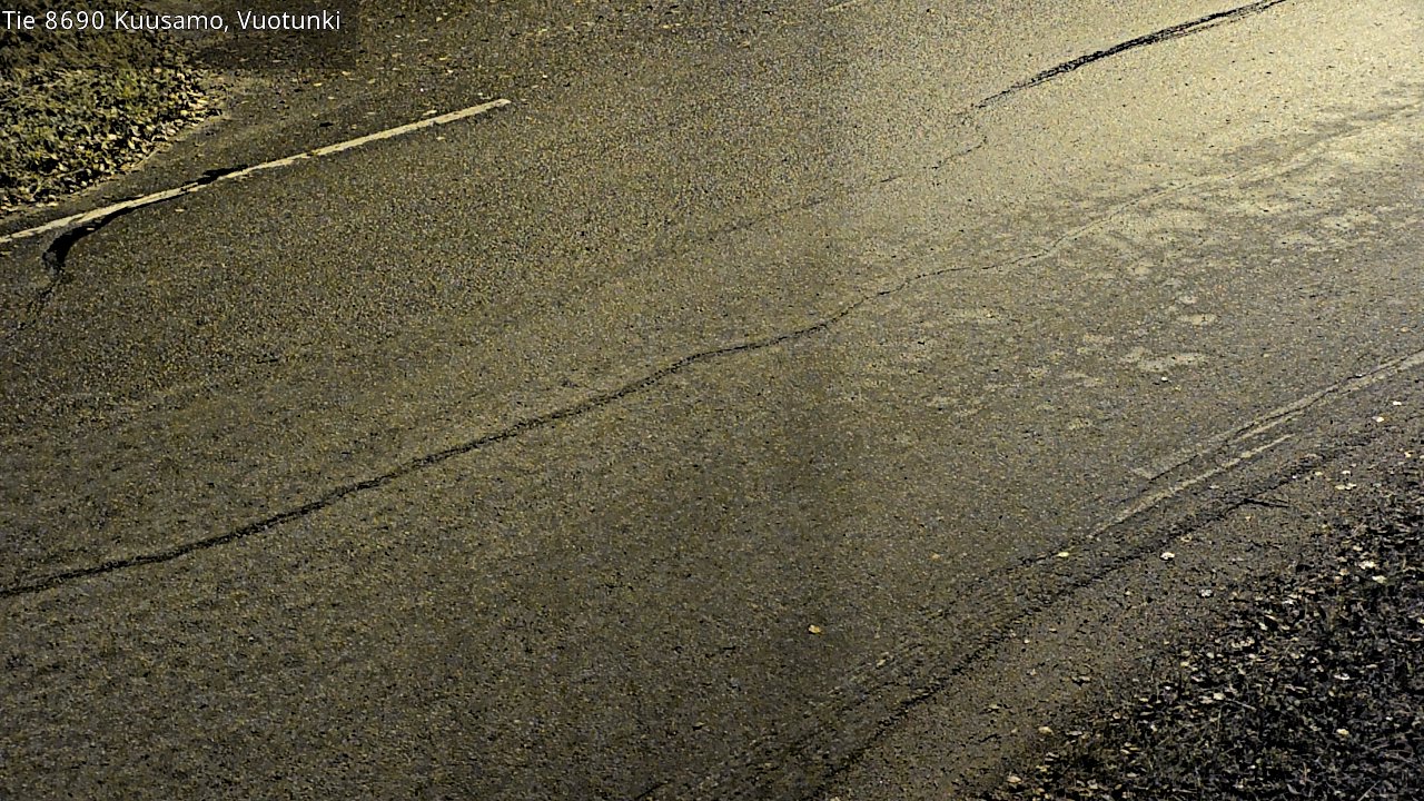Weather Camera Image Road 8690 Kuusamo, Vuotunki, Kuusamo, Pohjois-Pohjanmaa