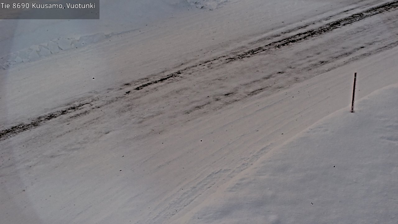 Kelikamerat Kuva Tie 8690 Kuusamo, Vuotunki, Kuusamo, Pohjois-Pohjanmaa