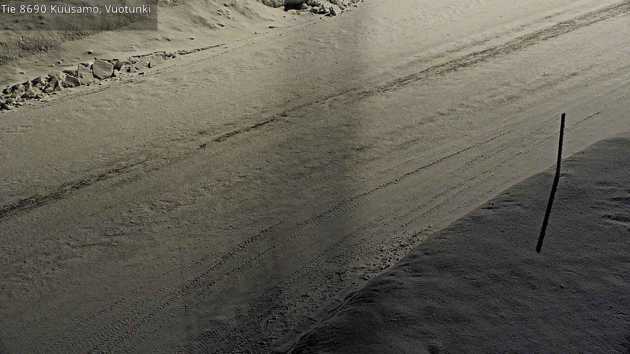 Kelikamerat Kuva Tie 8690 Kuusamo, Vuotunki, Kuusamo, Pohjois-Pohjanmaa