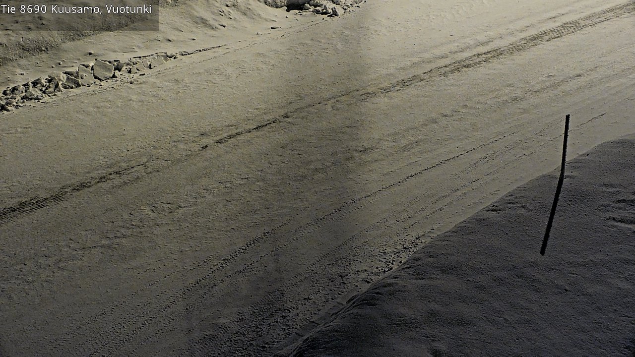 Kelikamerat Kuva Tie 8690 Kuusamo, Vuotunki, Kuusamo, Pohjois-Pohjanmaa