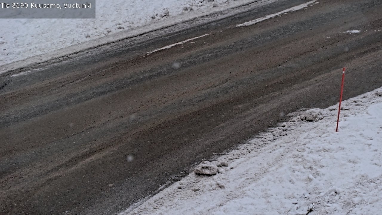 Kelikamerat Kuva Tie 8690 Kuusamo, Vuotunki, Kuusamo, Pohjois-Pohjanmaa