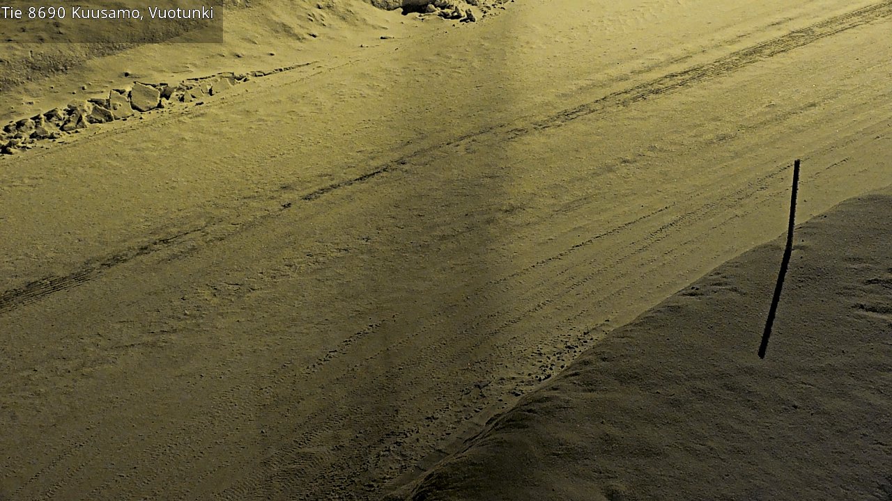 Kelikamerat Kuva Tie 8690 Kuusamo, Vuotunki, Kuusamo, Pohjois-Pohjanmaa