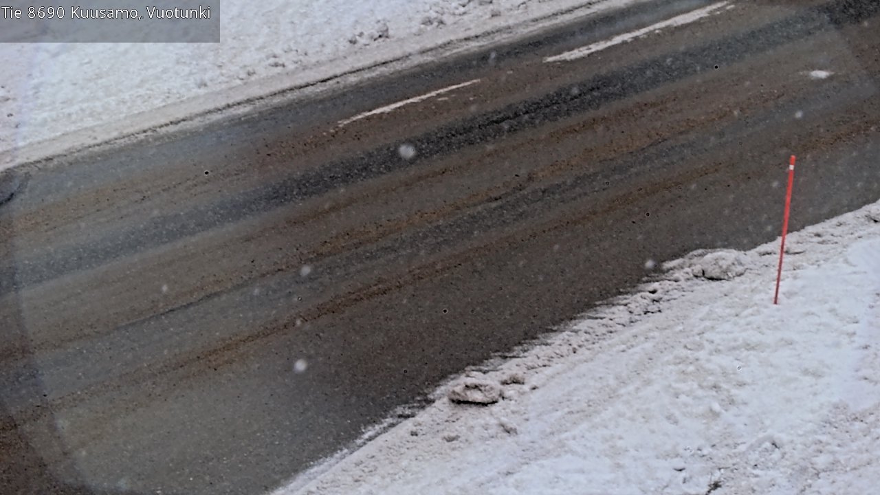 Kelikamerat Kuva Tie 8690 Kuusamo, Vuotunki, Kuusamo, Pohjois-Pohjanmaa