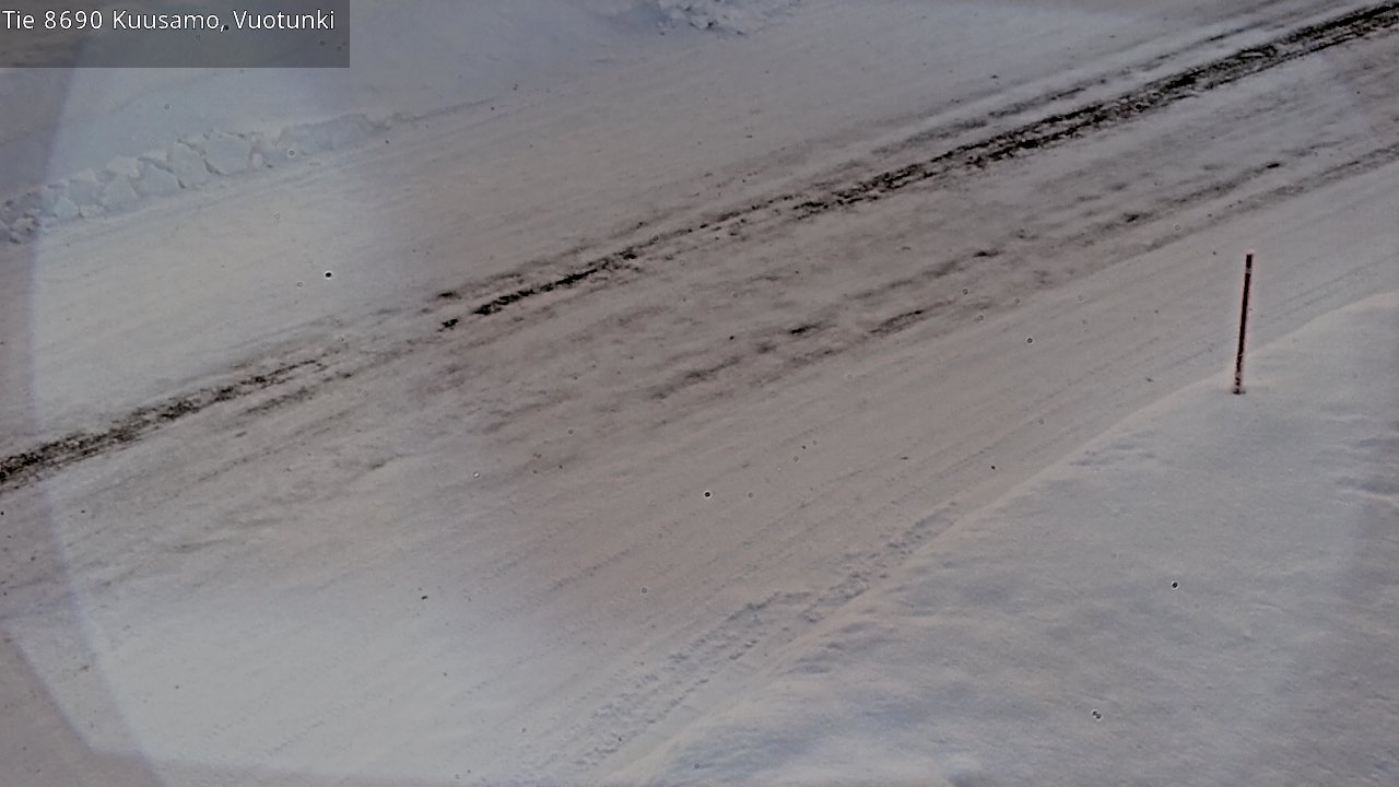 Kelikamerat Kuva Tie 8690 Kuusamo, Vuotunki, Kuusamo, Pohjois-Pohjanmaa