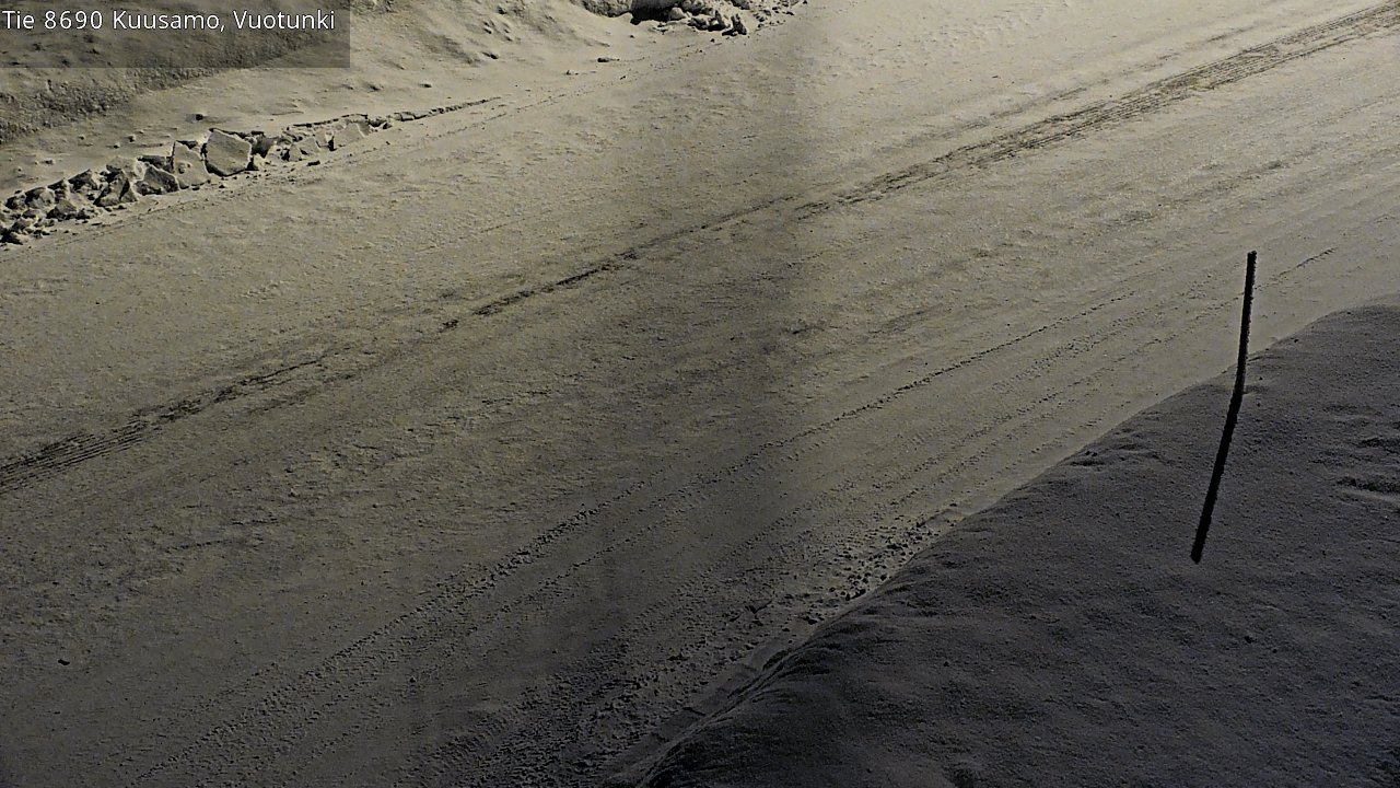 Kelikamerat Kuva Tie 8690 Kuusamo, Vuotunki, Kuusamo, Pohjois-Pohjanmaa