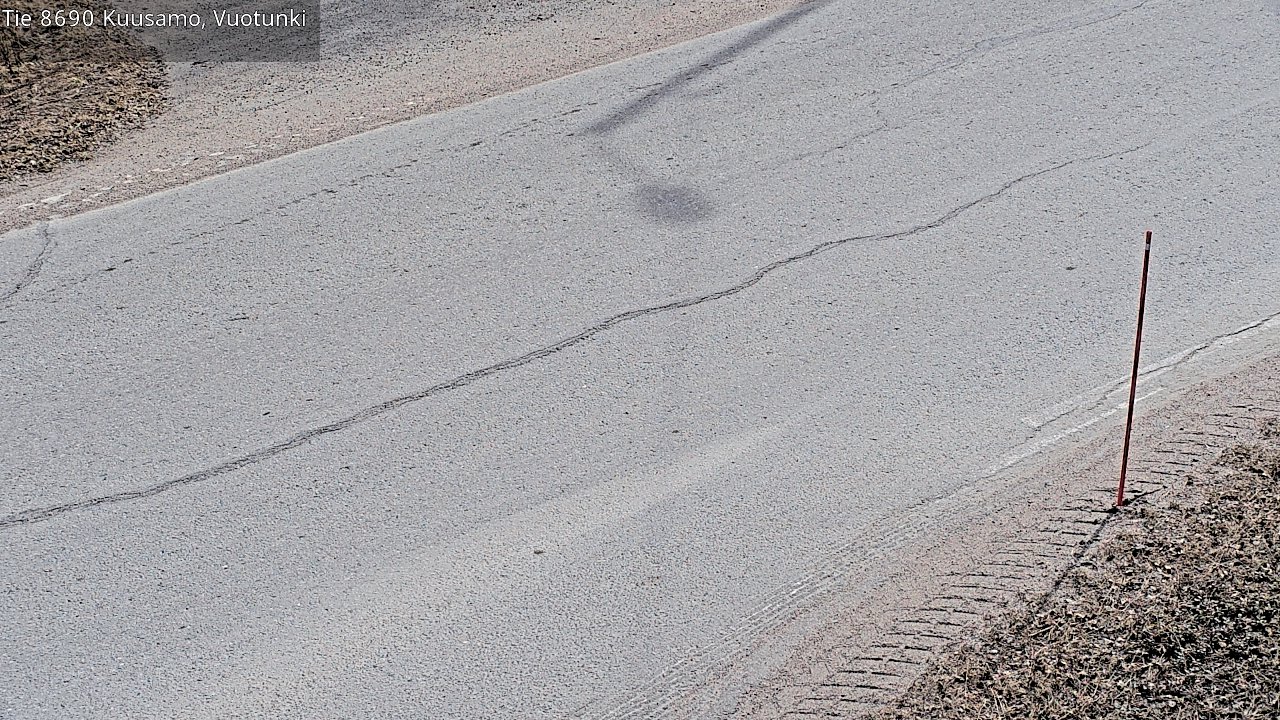 Weather Camera Image Väg 8690 Kuusamo, Vuotunki, Kuusamo, Pohjois-Pohjanmaa
