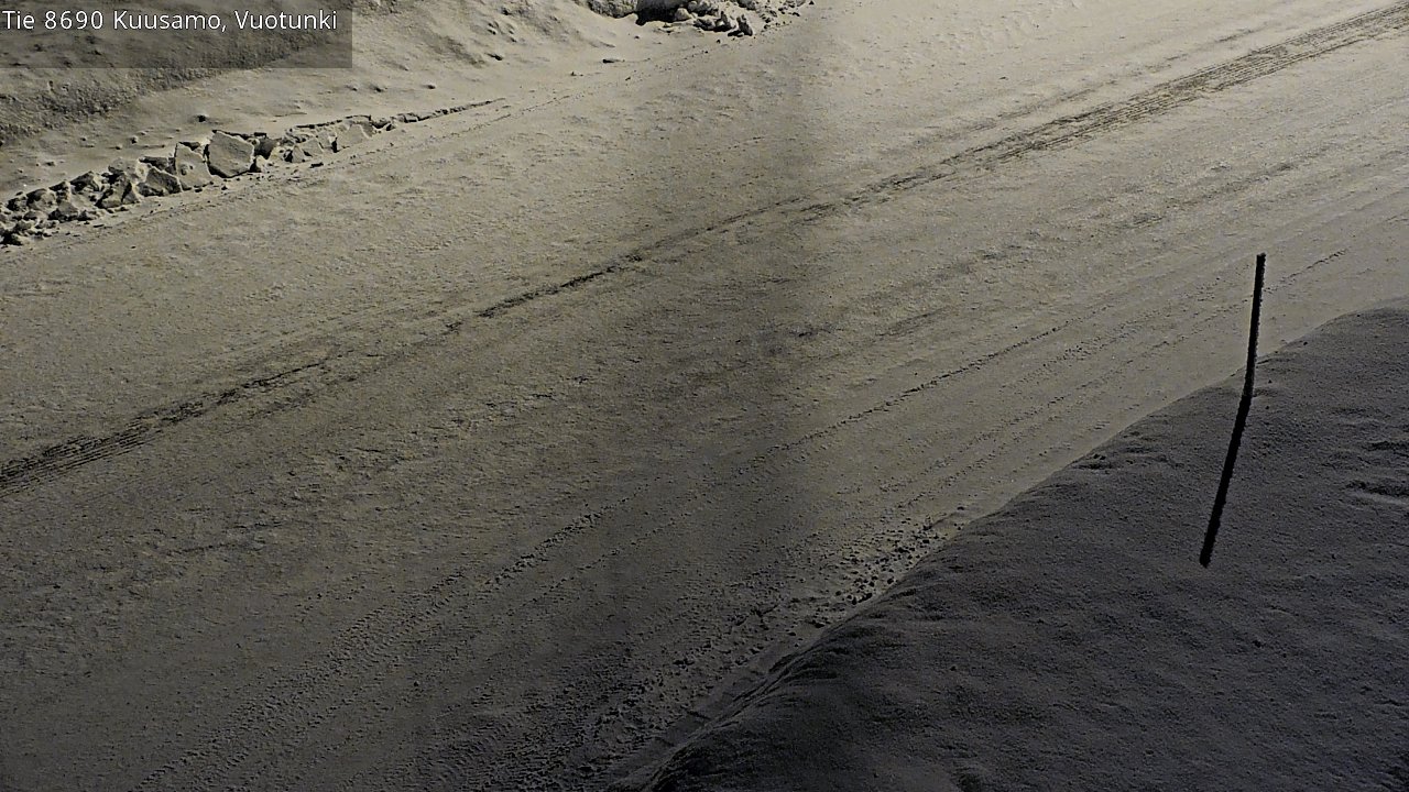 Kelikamerat Kuva Tie 8690 Kuusamo, Vuotunki, Kuusamo, Pohjois-Pohjanmaa
