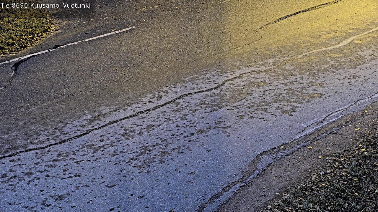 Weather Camera Image Road 8690 Kuusamo, Vuotunki, Kuusamo, Pohjois-Pohjanmaa