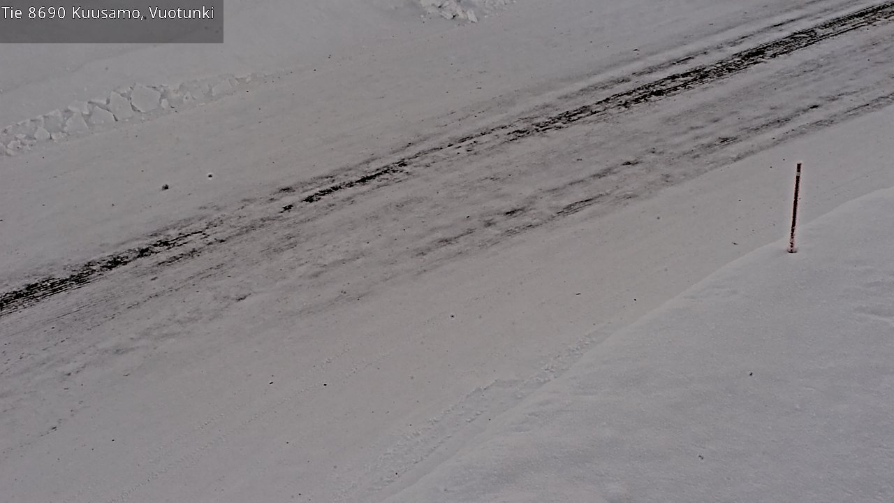 Kelikamerat Kuva Tie 8690 Kuusamo, Vuotunki, Kuusamo, Pohjois-Pohjanmaa