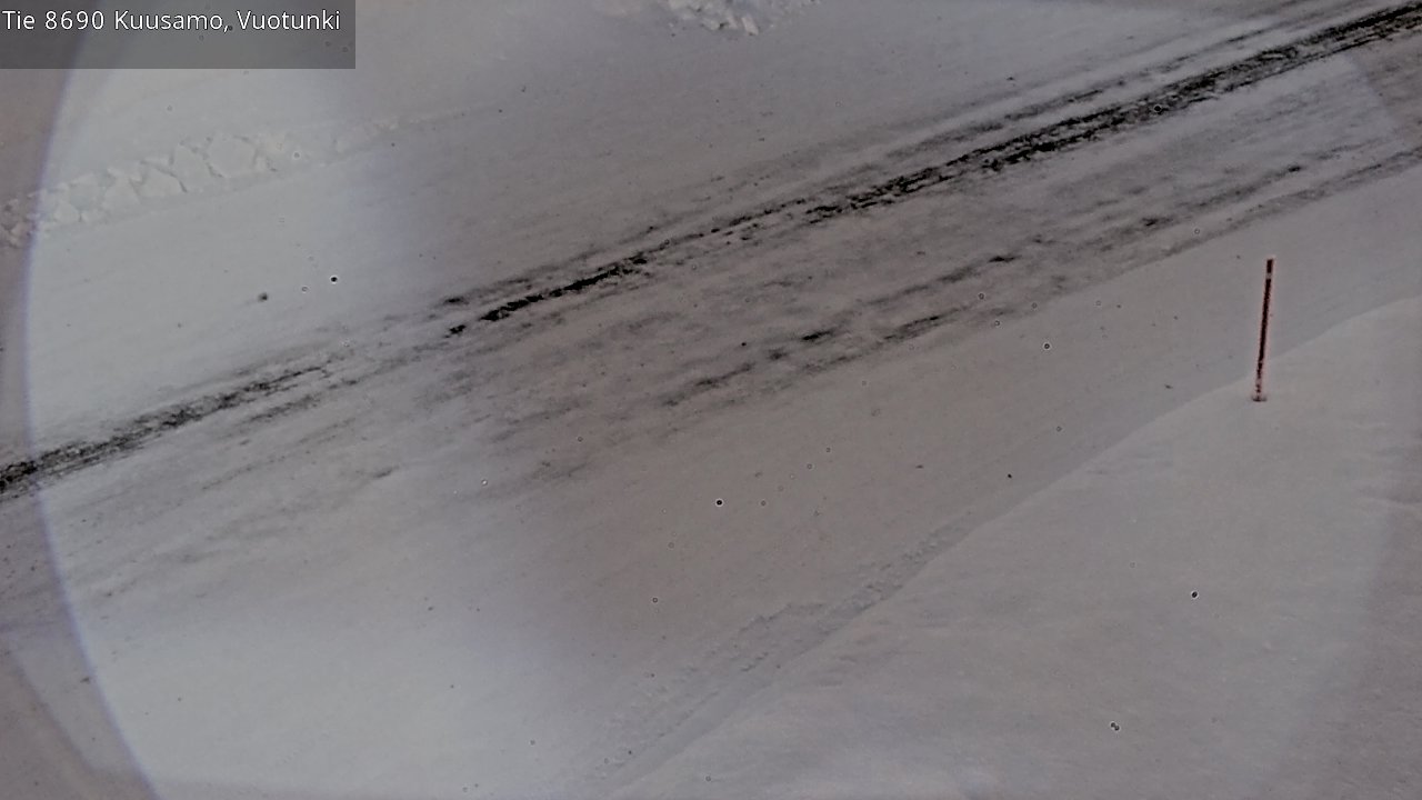 Kelikamerat Kuva Tie 8690 Kuusamo, Vuotunki, Kuusamo, Pohjois-Pohjanmaa