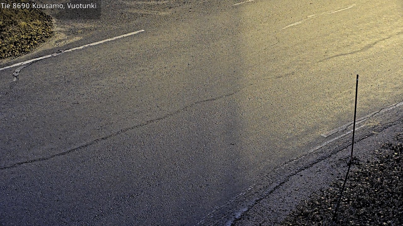 Kelikamerat Kuva Tie 8690 Kuusamo, Vuotunki, Kuusamo, Pohjois-Pohjanmaa