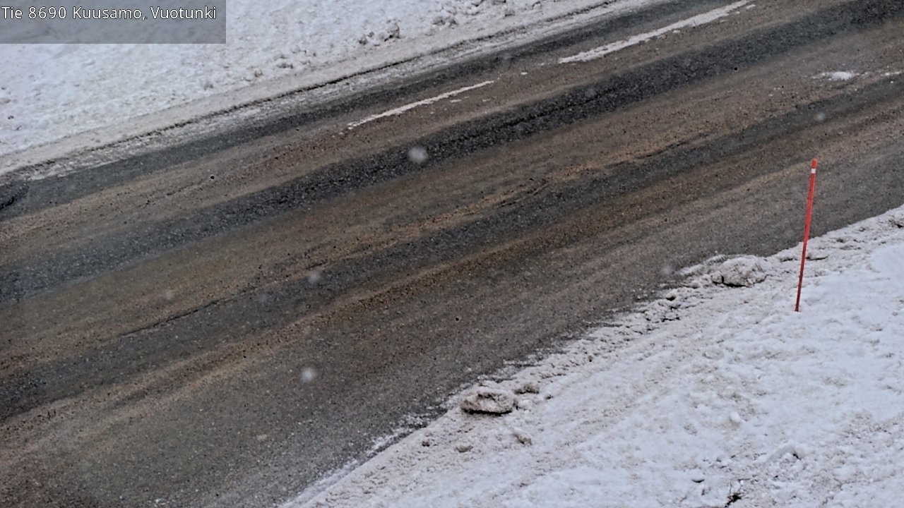 Kelikamerat Kuva Tie 8690 Kuusamo, Vuotunki, Kuusamo, Pohjois-Pohjanmaa