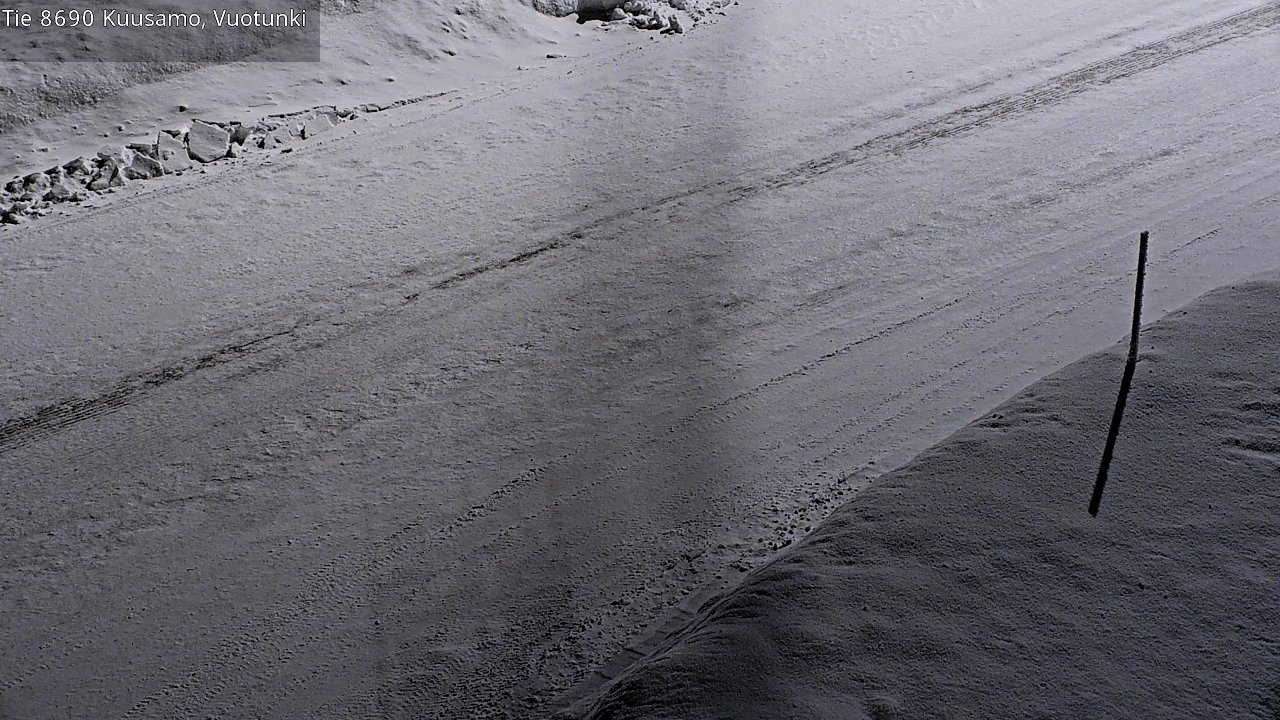 Kelikamerat Kuva Tie 8690 Kuusamo, Vuotunki, Kuusamo, Pohjois-Pohjanmaa