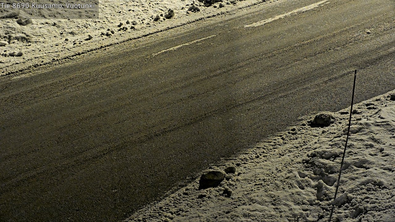 Kelikamerat Kuva Tie 8690 Kuusamo, Vuotunki, Kuusamo, Pohjois-Pohjanmaa