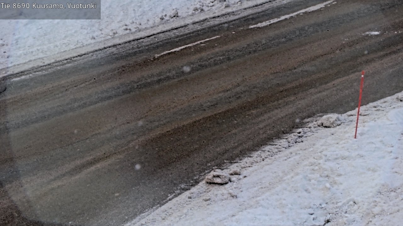 Kelikamerat Kuva Tie 8690 Kuusamo, Vuotunki, Kuusamo, Pohjois-Pohjanmaa