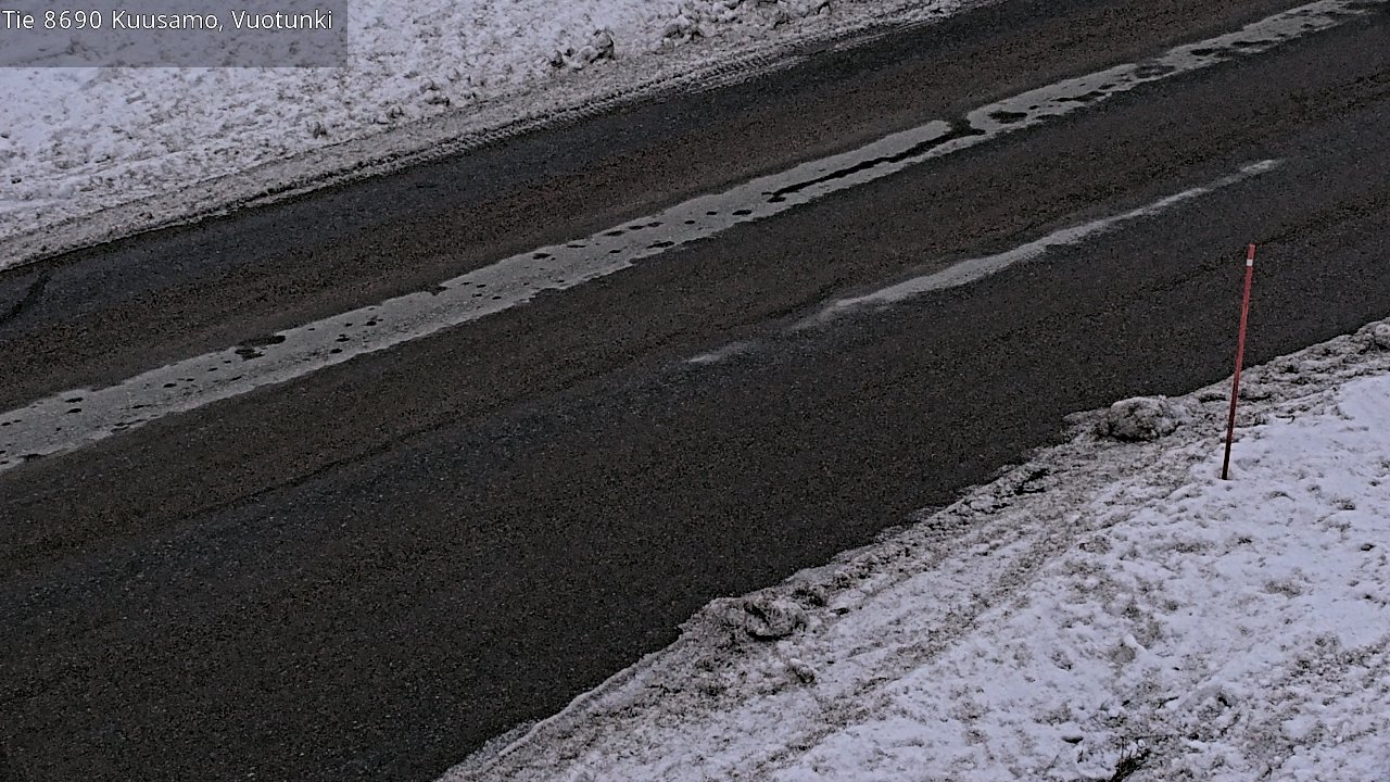 Weather Camera Image Road 8690 Kuusamo, Vuotunki, Kuusamo, Pohjois-Pohjanmaa