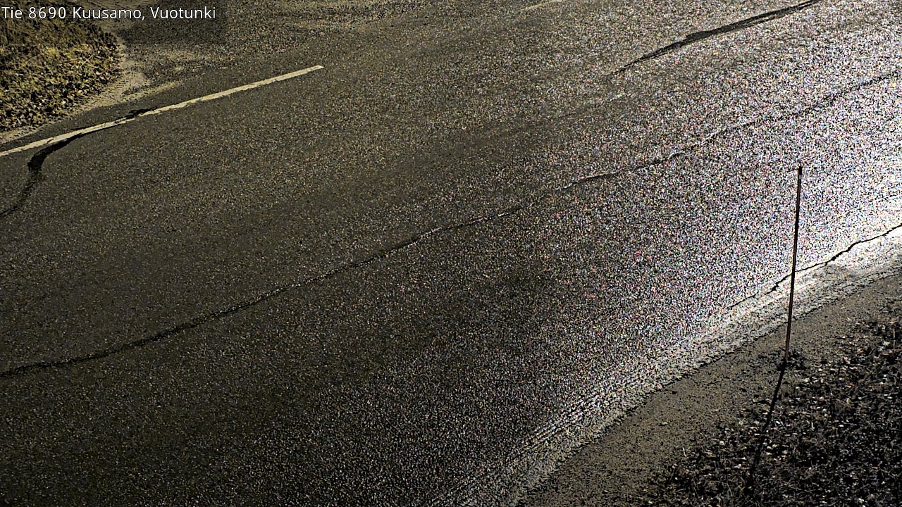 Kelikamerat Kuva Tie 8690 Kuusamo, Vuotunki, Kuusamo, Pohjois-Pohjanmaa