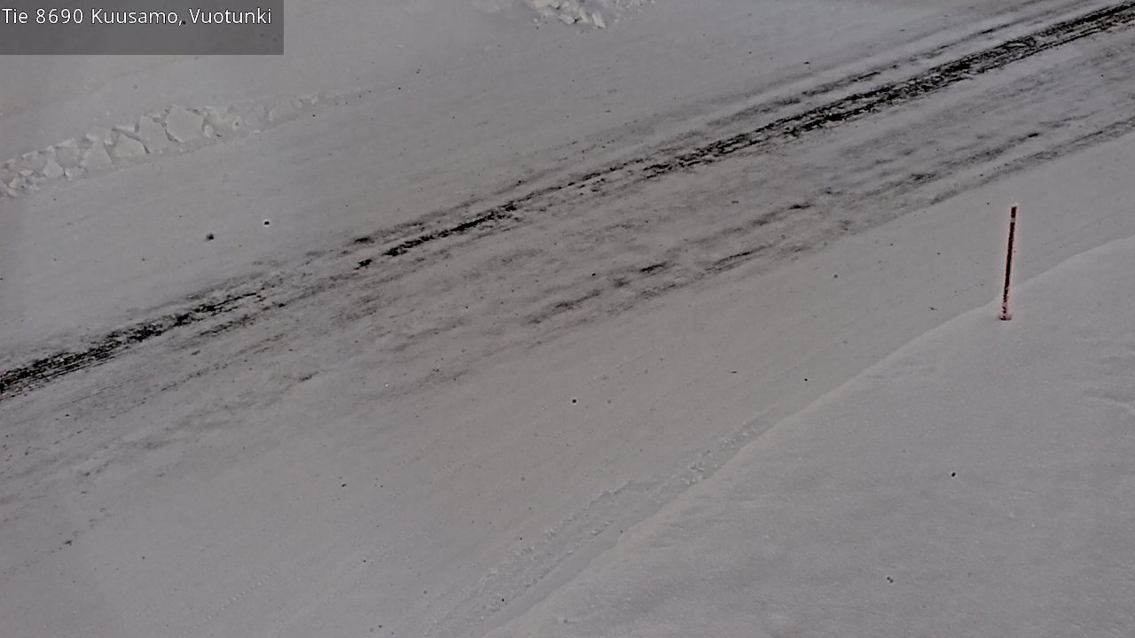 Kelikamerat Kuva Tie 8690 Kuusamo, Vuotunki, Kuusamo, Pohjois-Pohjanmaa