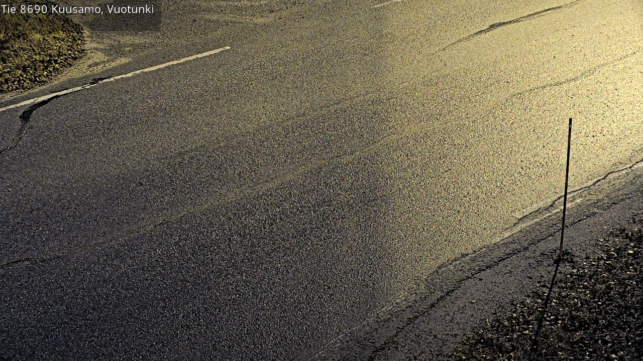 Kelikamerat Kuva Tie 8690 Kuusamo, Vuotunki, Kuusamo, Pohjois-Pohjanmaa