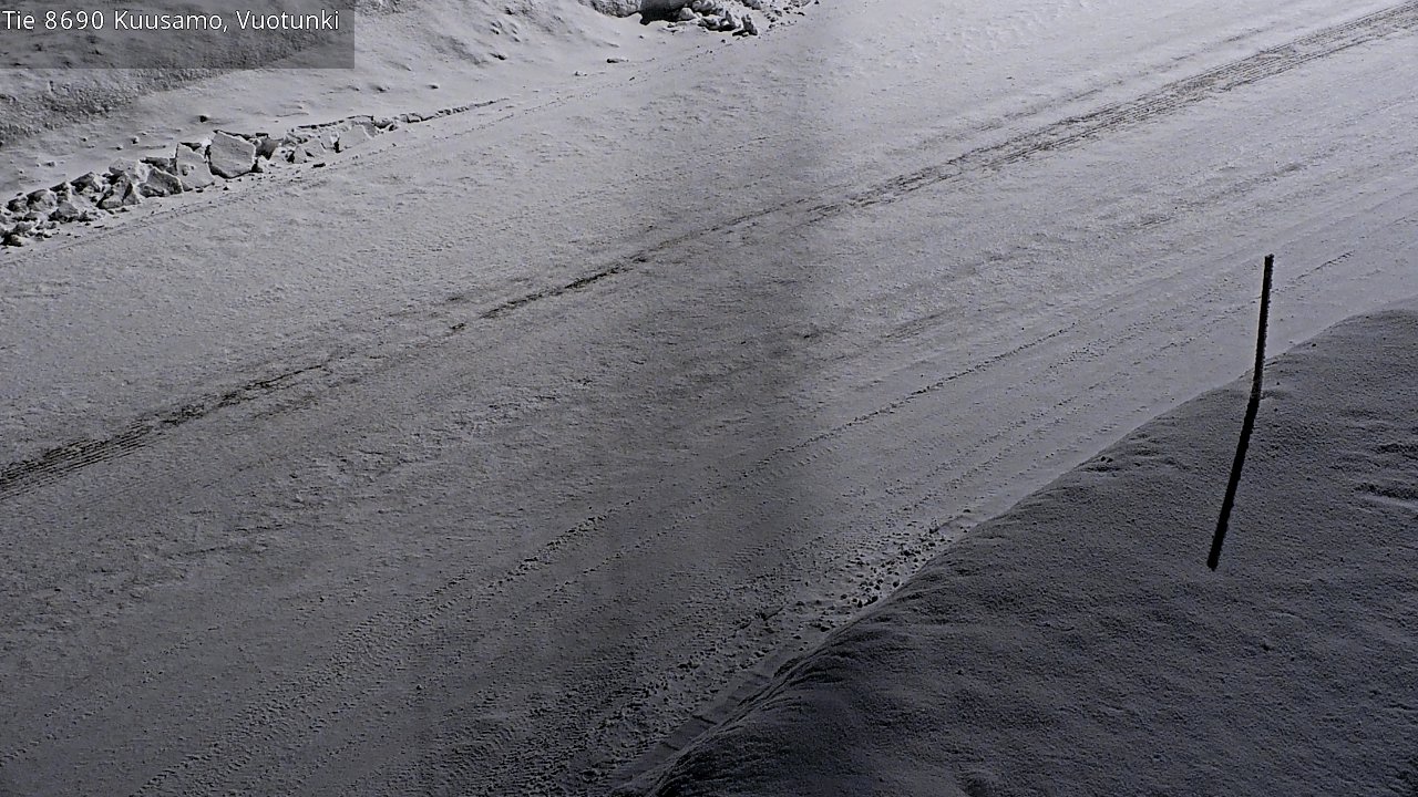 Kelikamerat Kuva Tie 8690 Kuusamo, Vuotunki, Kuusamo, Pohjois-Pohjanmaa