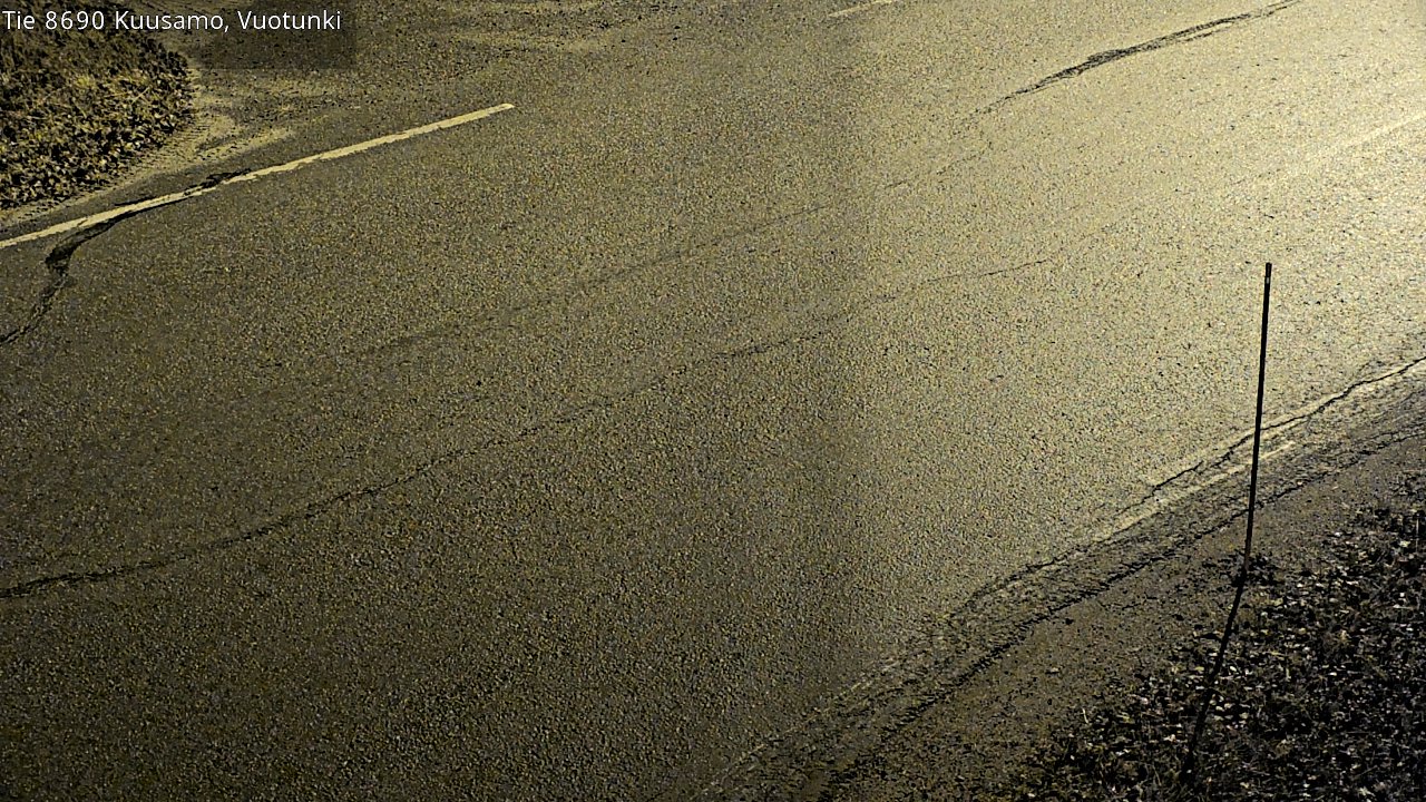 Kelikamerat Kuva Tie 8690 Kuusamo, Vuotunki, Kuusamo, Pohjois-Pohjanmaa