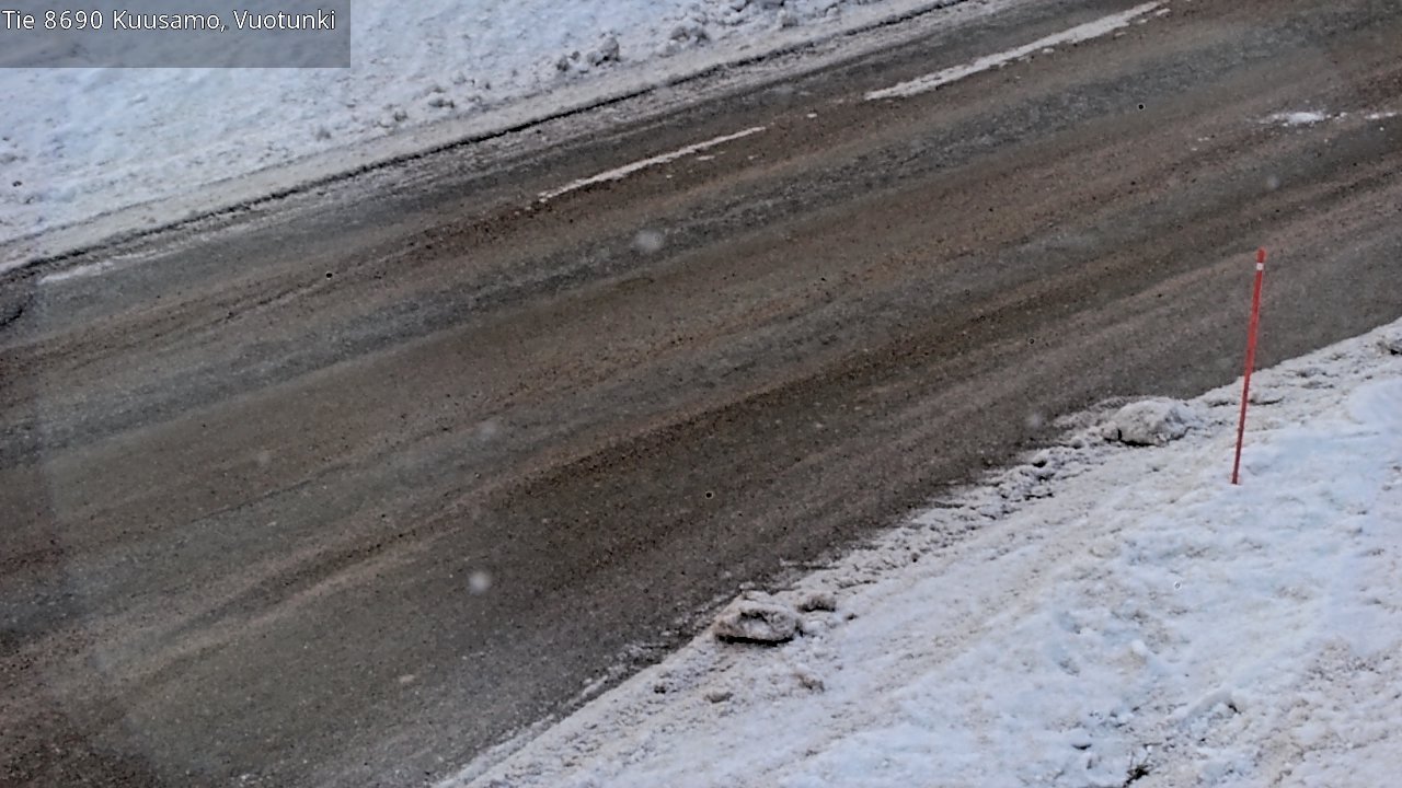 Kelikamerat Kuva Tie 8690 Kuusamo, Vuotunki, Kuusamo, Pohjois-Pohjanmaa