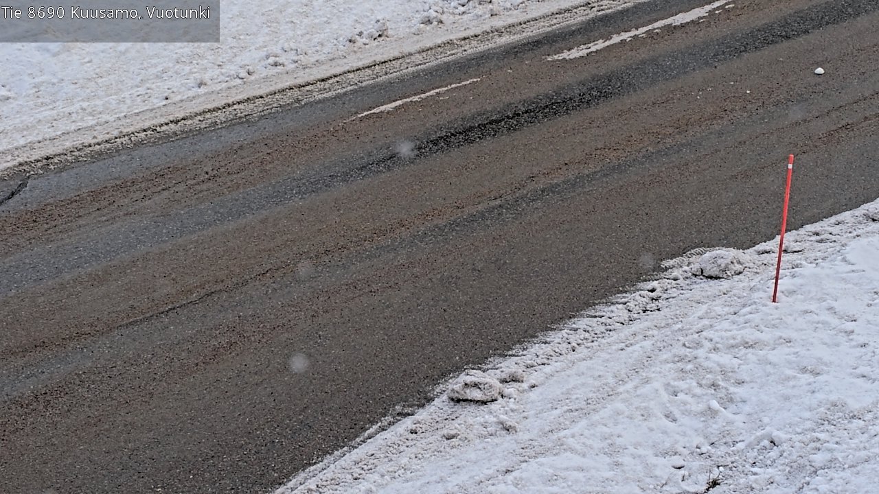 Kelikamerat Kuva Tie 8690 Kuusamo, Vuotunki, Kuusamo, Pohjois-Pohjanmaa